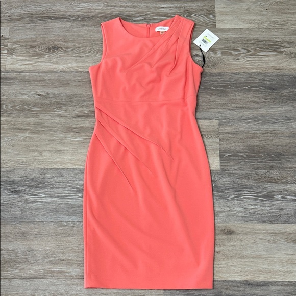 Calvin Klein Dresses & Skirts - Calvin Klein Coral Midi Dress